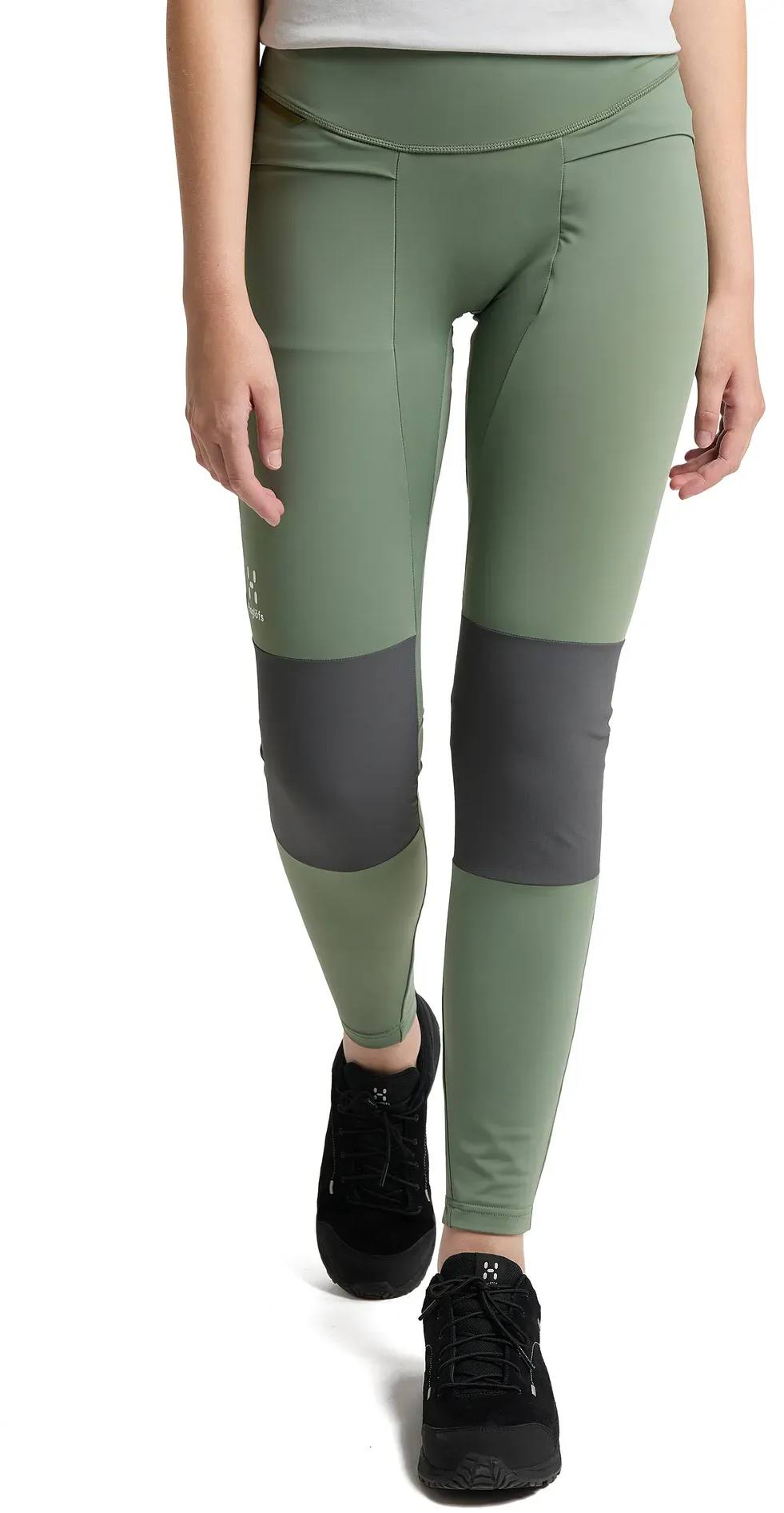 Haglöfs Luna W Tights Olive green/Magnetite 02