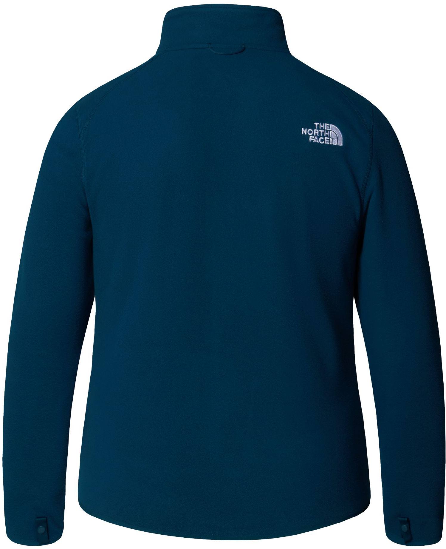 The North Face Women&#39;s 100 Glacier Plus Full Zip Petrol 02