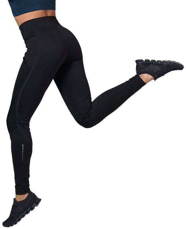 Odlo Women's Zeroweight Warm Tight Musta 02