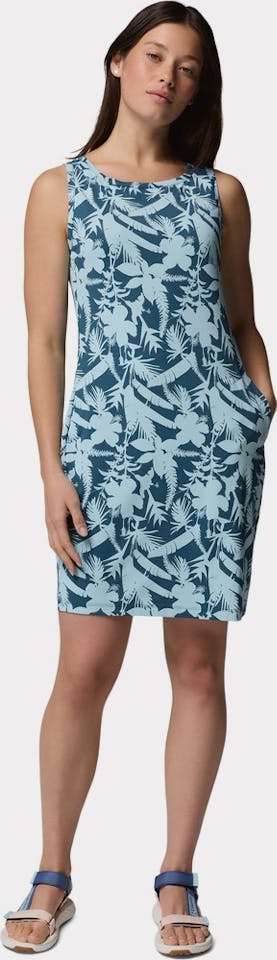 Columbia Women's Chill River Printed Dress Jet Stream 06