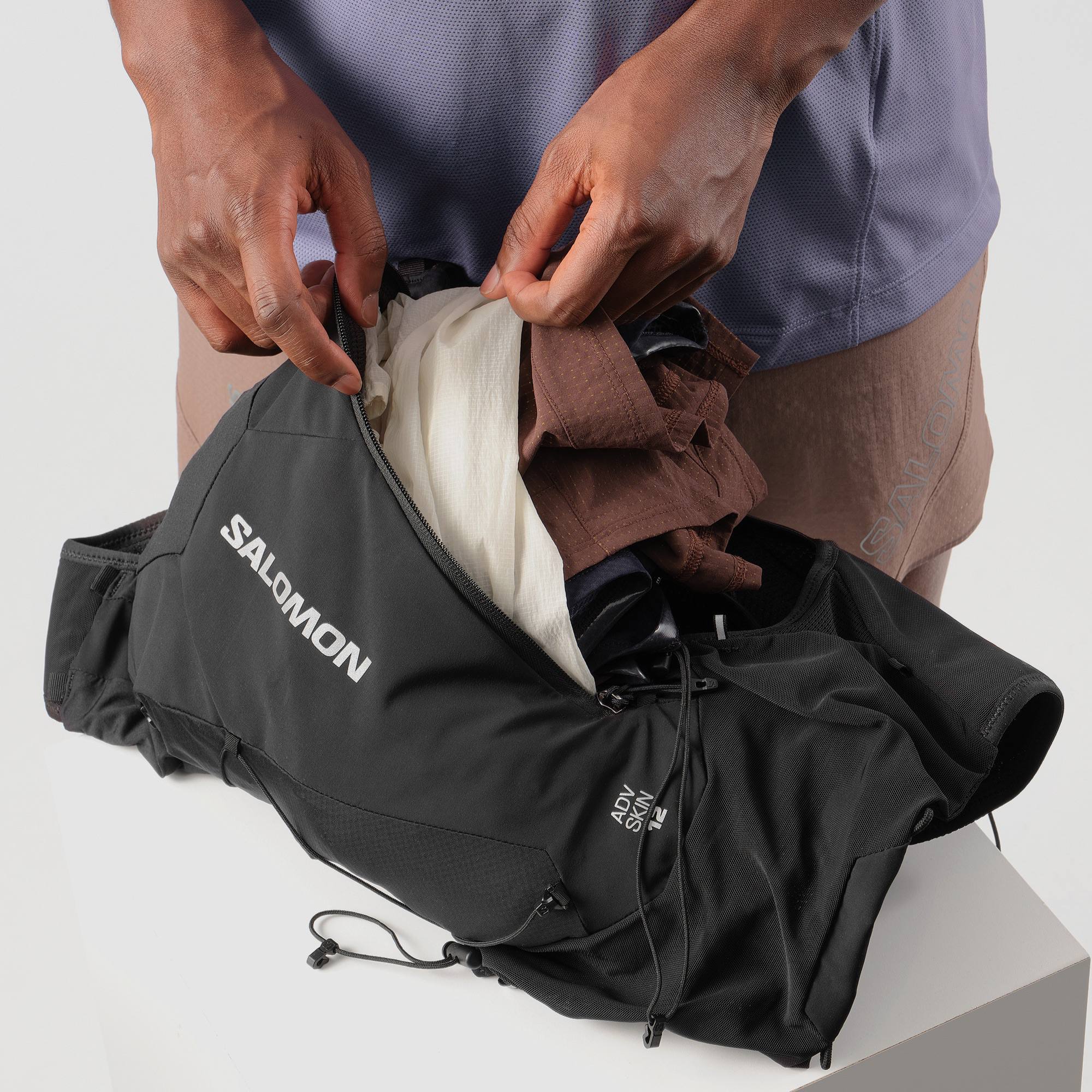 Salomon Adv Skin 12 Set Black 09