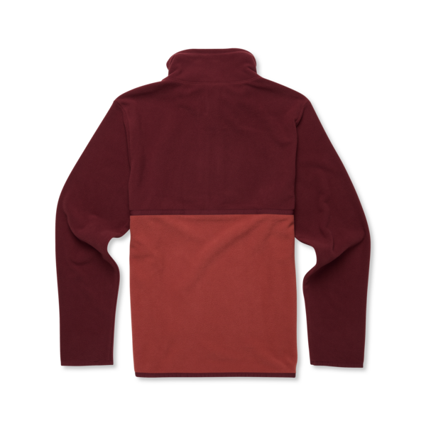 Cotopaxi Men's Amado Fleece Pullover Mulberry and Nutmeg 02