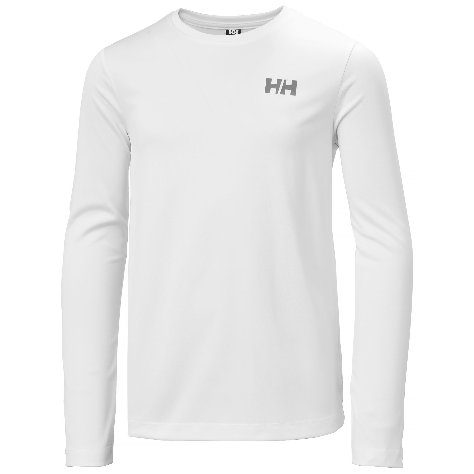Helly Hansen Junior's Tech Long Sleeve Crew White 05