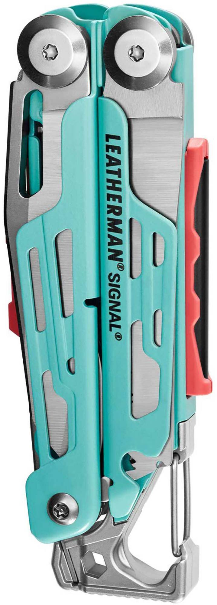 Leatherman Signal nylonkotelolla Aqua/Hopea 03