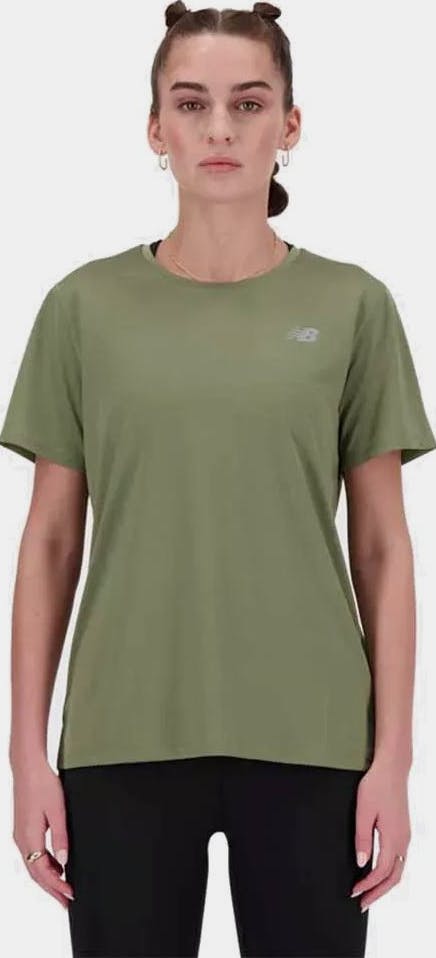 New Balance Women's Sport Essentials Tee Dark olive 01