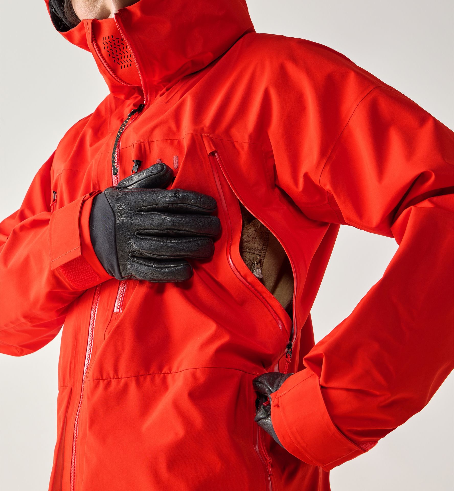 Haglöfs Men's Vassi GTX II Jacket Tech Red / Carmine Red 09