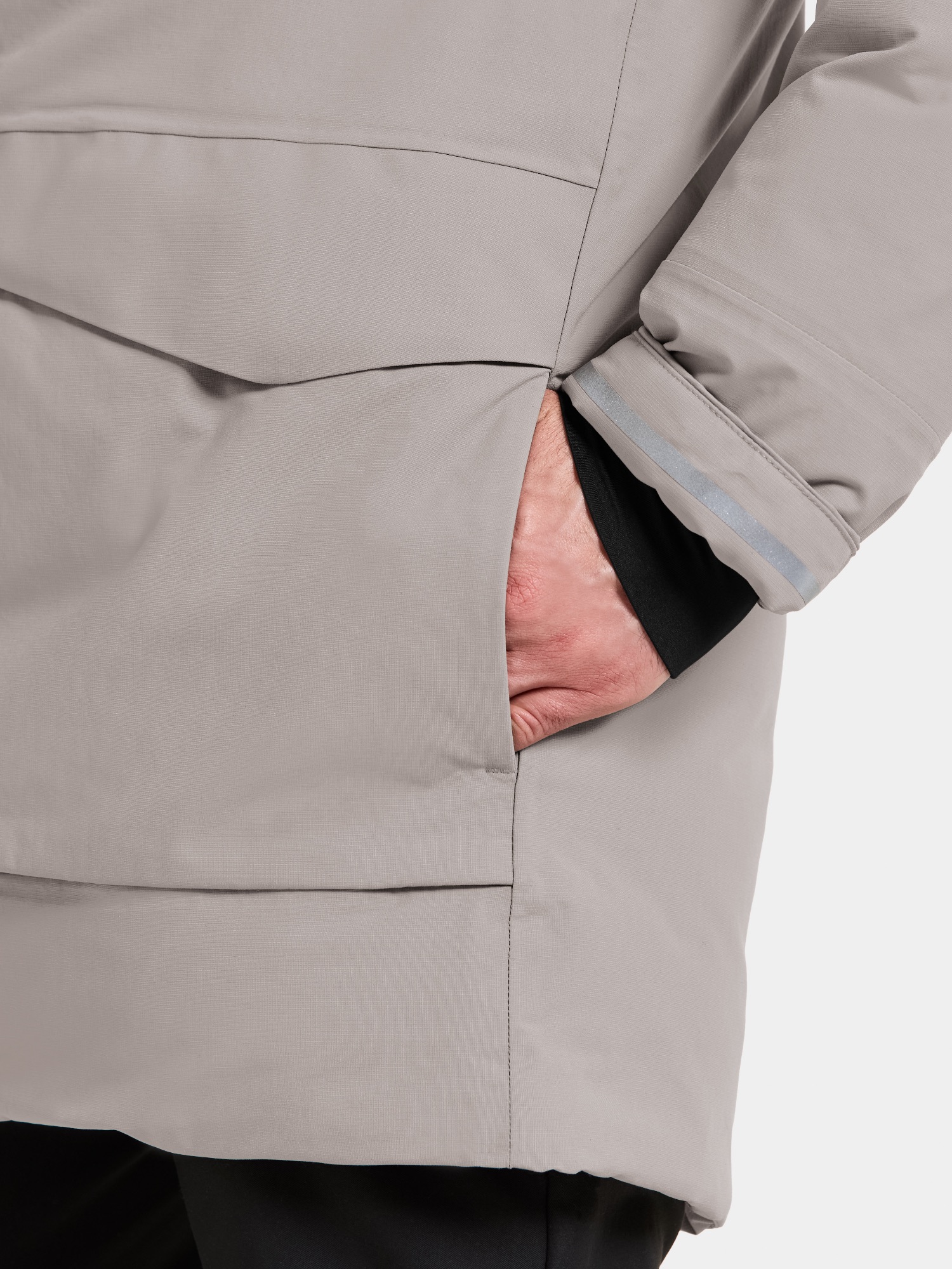 Didriksons Men's Akilles 2 Parka Ash Brown 13