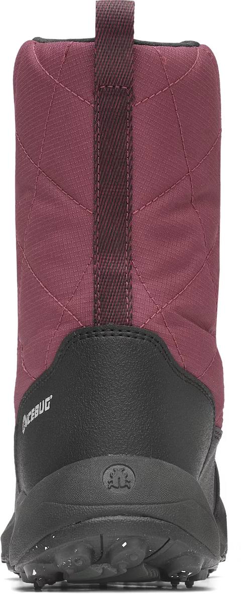 Icebug Women's Ivalo4 Bugrip - Naisten nastakengät Tummanpunainen 02