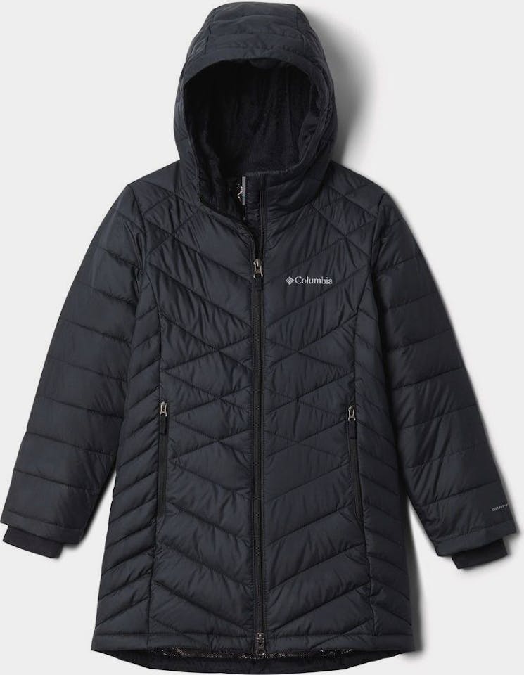 Columbia Girl's Heavenly Long Jacket Musta 01