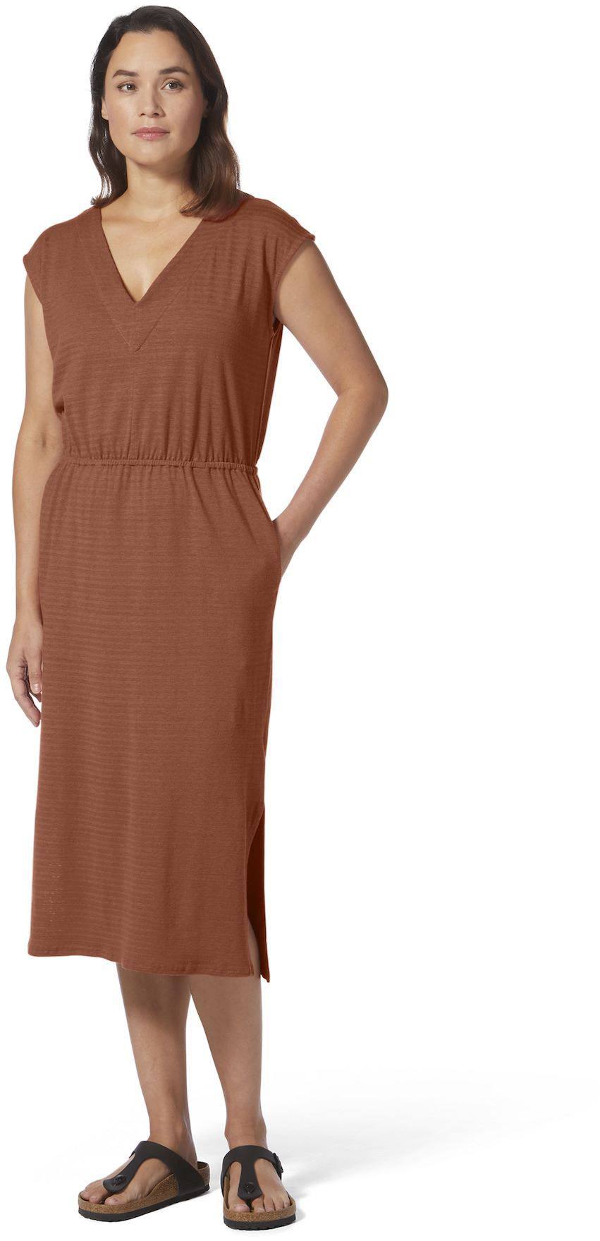 Royal Robbins Women's Vacationer Dress Clay 04