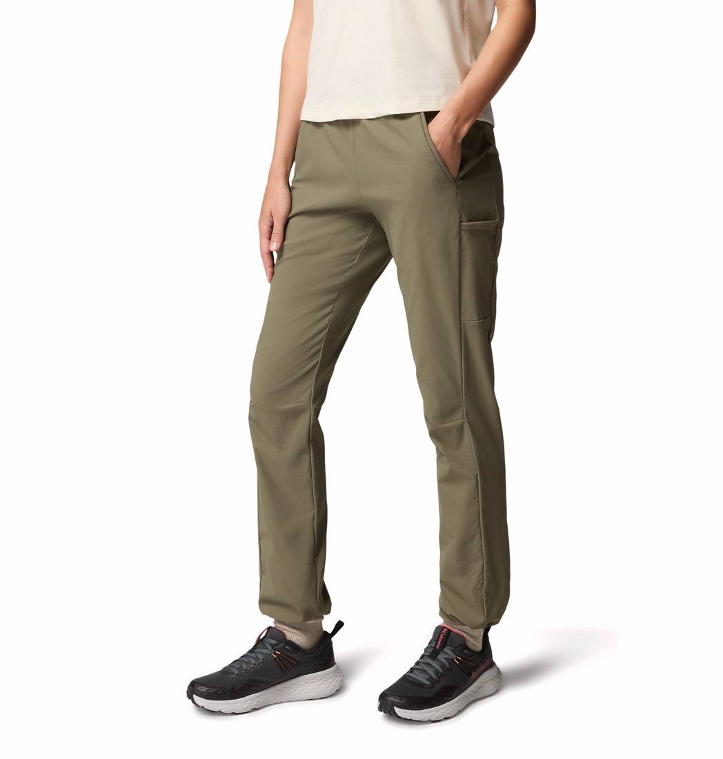 Columbia Women's Leslie Falls Pull-on Pant Tummanvihreä 03