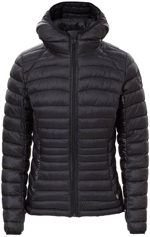 puffer jacket aerons hood