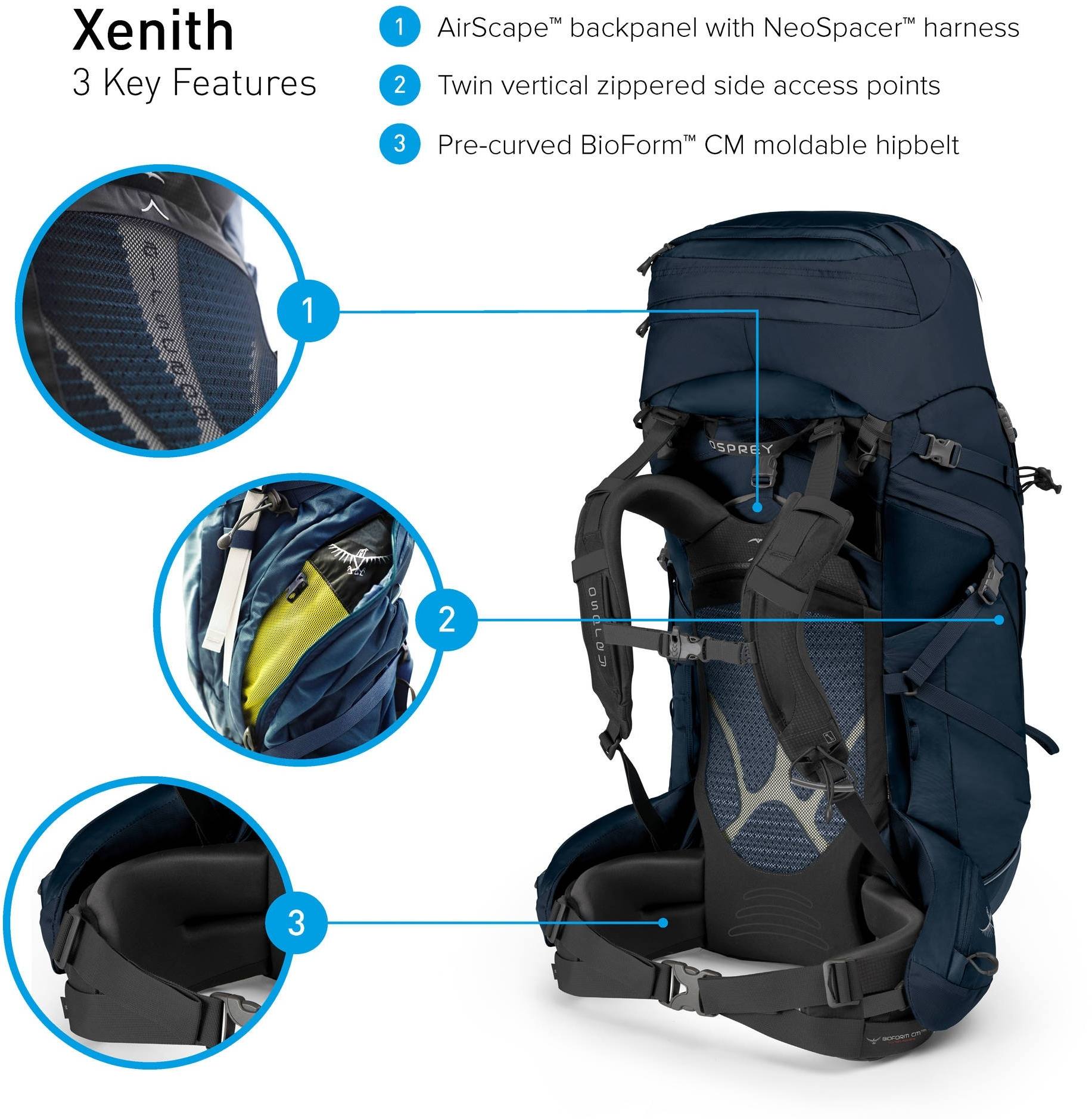 osprey xenith 105 sale